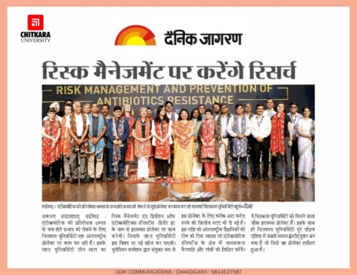  Dainik Jagran covers first empowerment camp held in Chitkara University.