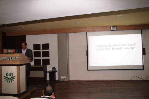 First Dissemination Event 'Antimicrobial Resistance (AMR) Menace: Role of Academia' at KIIT (2nd Jan 2020)