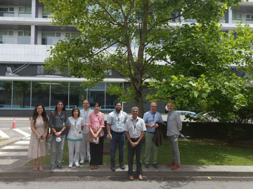  Researchers with the IPC team at Luz hospital