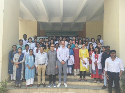 Teaching Module on Antibiotic Resistance by Prof. Umberto Musazzi and Prof. Paolo Rocco at KIIT Deemed to be University (23rd - 25th August, 2022)