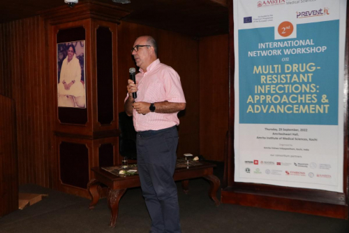 Teaching Module on Antibiotic Resistance by Prof. Carlos Palos at AmritaVV (26th - 28th September, 2022)